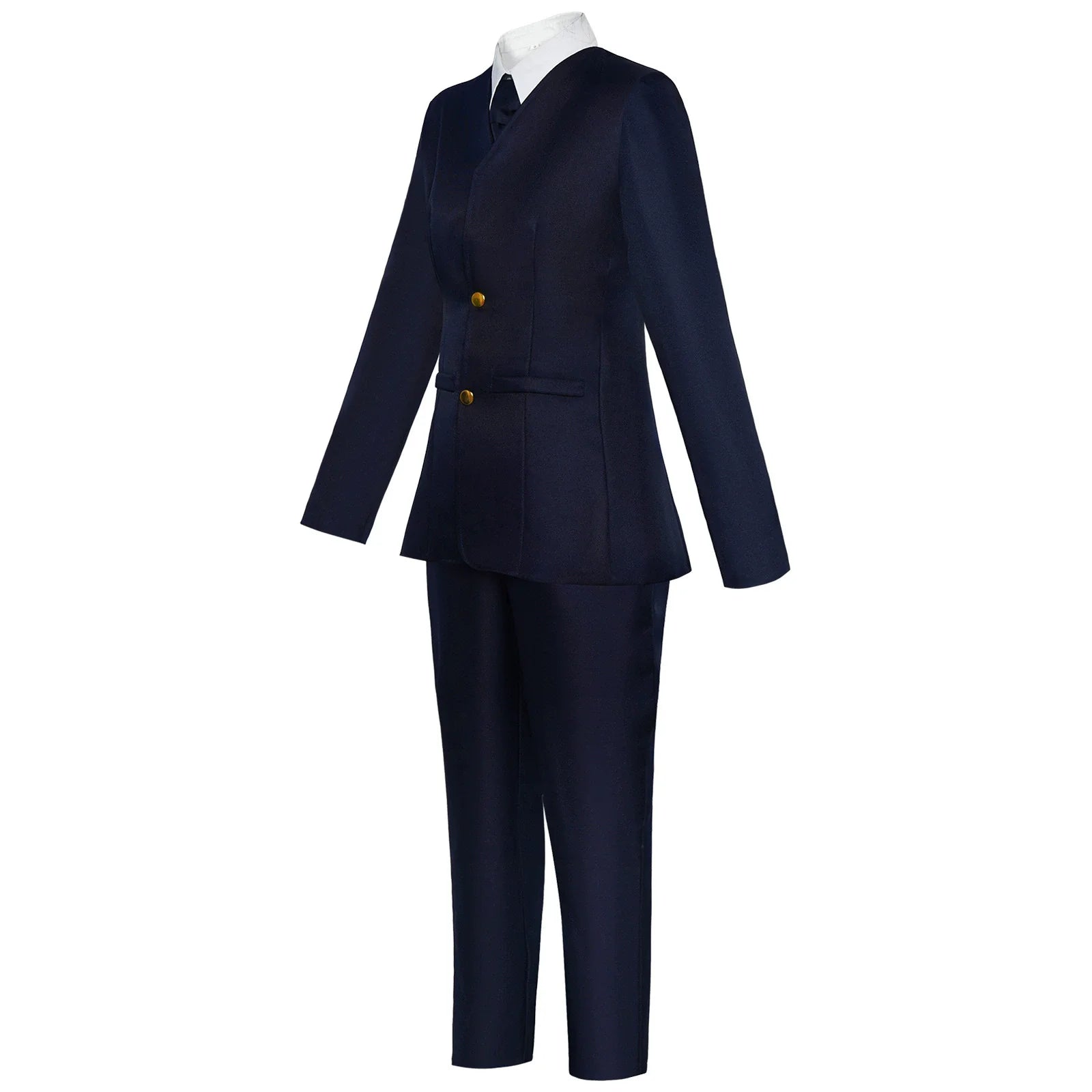 Anime Kaisen Miwa Kasumi Cosplay Costume Japanese Navy Blue High Halloween School Uniforms Coat Adult Woman Men Campus Suit - Jujutsu Kaisen Merch - Free Shipping Buy Now