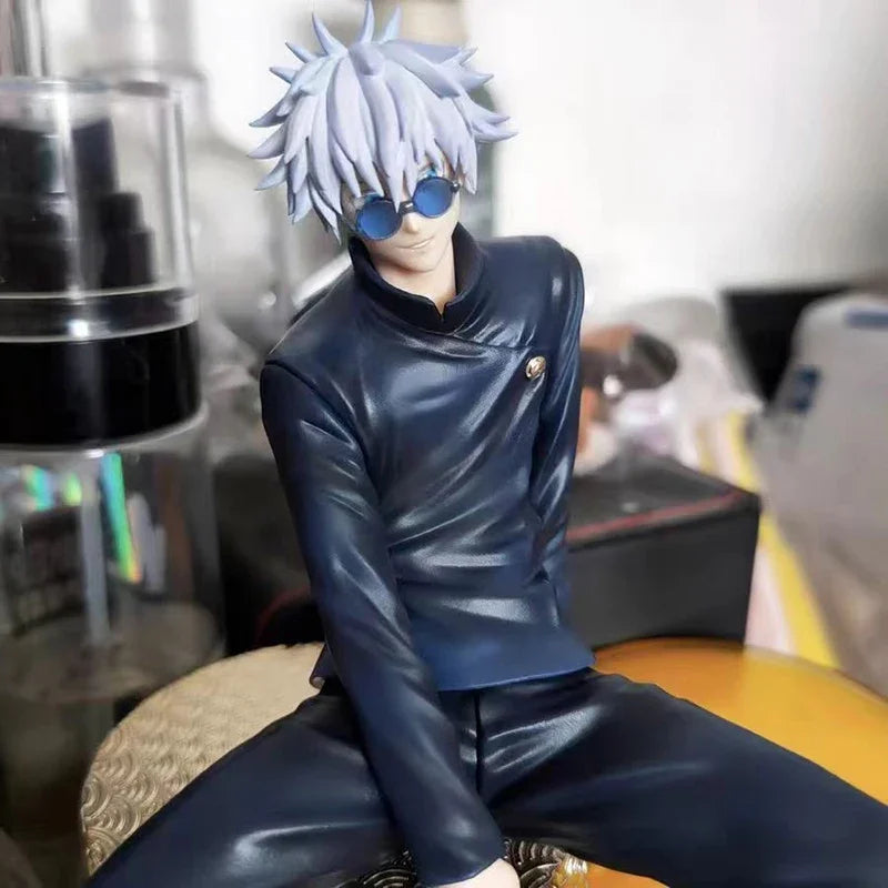 Anime Megumi Jujutsu Kaisen Nanami Figures GK Satoru Gojo Geto Suguru Sitting Look Up Toji Figure PVC Model Collection Toy Gifts - Jujutsu Kaisen Merch - Free Shipping Buy Now