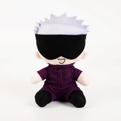 22cm Gojo And Geto Plush Toys Hot Anime Figure Plushies Toys Stuffed Animals Doll Pillow Home Decor Kids Birthday Gift Boys Toy - Jujutsu Kaisen Merch - Free Shipping Buy Now