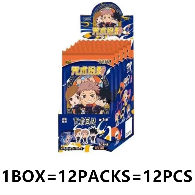 Genuine Jujutsu Kaisen Card Warlock Cards Gojo Satoru Fushiguro Megumi Itadori Yuji Cards Anime Peripheral Collection Cards Toy
