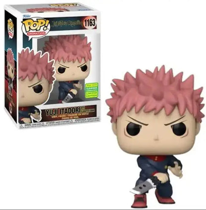 Funko Pop Jujutsu Kaisen SATORU GOJO 1137# Yuji Itadori with Slaughter Demon 1163# Vinyl Figure Action Toys Figures Doll