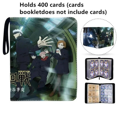 Anime Jujutsu Kaisen Collection 400pcs/900pcs Phantom Parade Card Album Book Card Zipper Game Cards Binder Holder kids Gift
