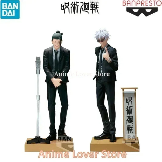 In Stock Bandai Banpresto Jujutsu Kaisen DIORAMA Satoru Gojo Geto Suguru Suit Ver. Anime Figure Toys - Jujutsu Kaisen Merch - Free Shipping Buy Now