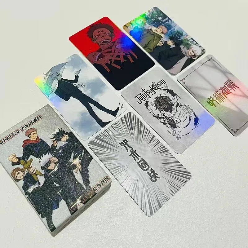 Jujutsu Kaisen Gojo Satoru Laser Lomo Cards Anime Collectible Photocard Gifts Hologram card anime lomo card