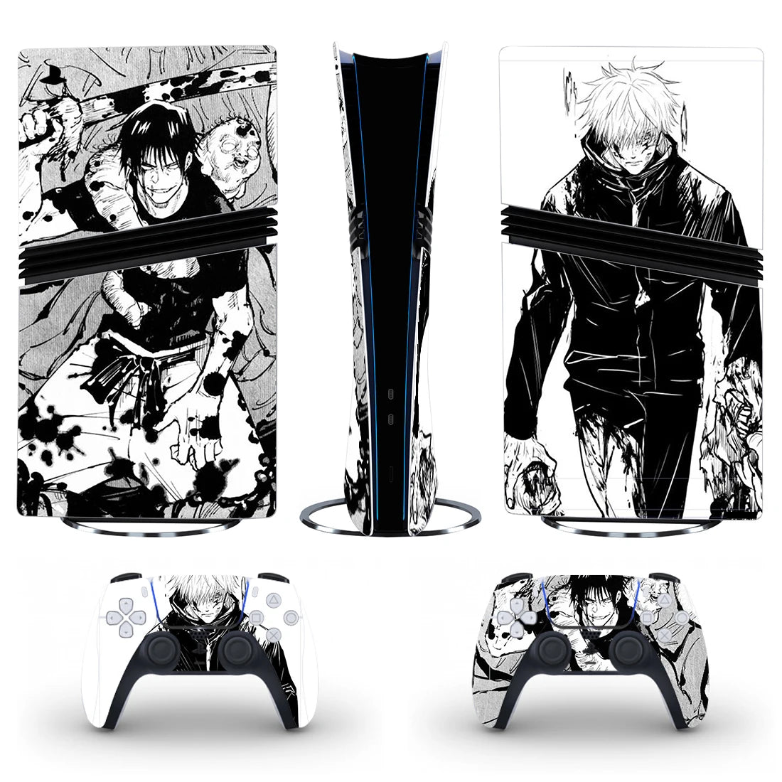 Jujutsu Kaisen Gojo New PS5 Pro Digital Skin Sticker Protector Decal Cover for Console Controller PS5 Pro Sticker Vinyl