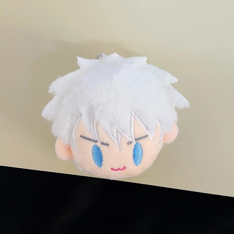 New Jujutsu Kaisen  Plush Pendan Gojo Satoru Dolls School Bag Pendants Geto Suguru Cute Soft Stuffed  For Kid Christmas - Jujutsu Kaisen Merch - Free Shipping Buy Now