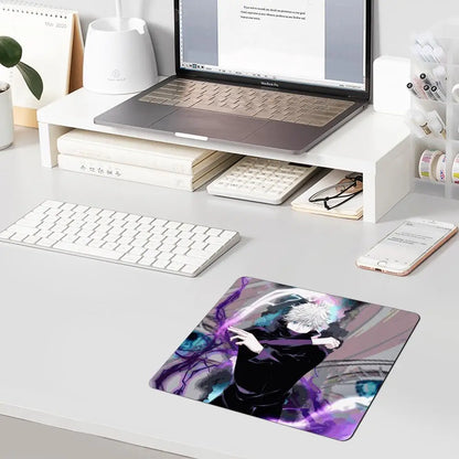 HYBXAXC 450x400mm Jujutsu Kaisen Gaming Mouse Pad XS Small Mousepad For PC Gamer Desktop Decoration Office Mouse Mat Deskmat Rug