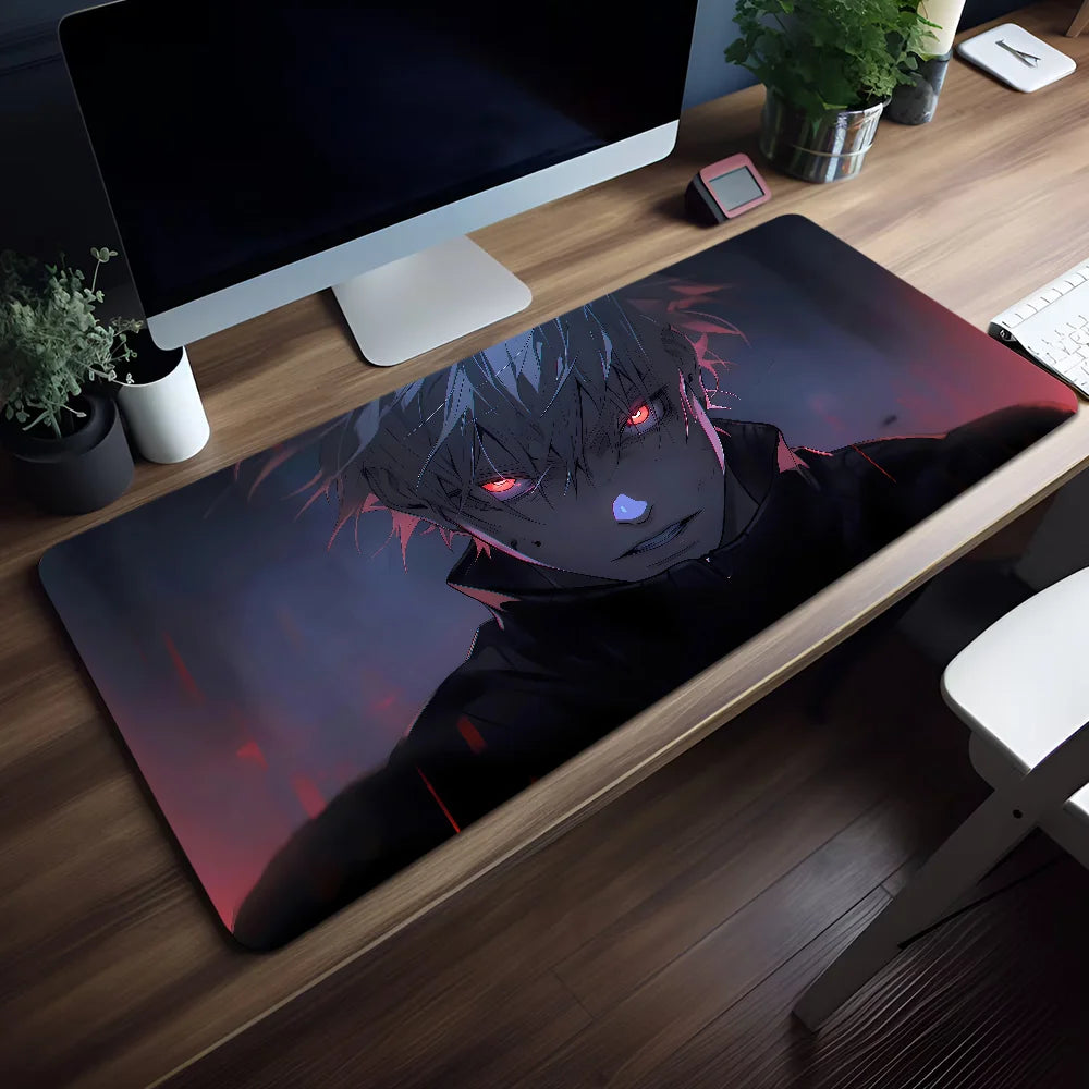 J-Jujutsu K-Kaisen Cool Mouse Pad Non-slip Thickened Large Writing Lockedge Office Student Gaming Cushion MousePad