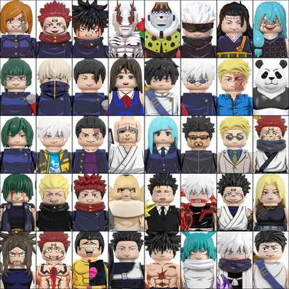 WM6202 Jujutsu Kaisen Building Blocks Itadori Yuji Gojo Satoru Ryomen Mini Action Figure Accessories Christmas Gift for Kids - Jujutsu Kaisen Merch - Free Shipping Buy Now