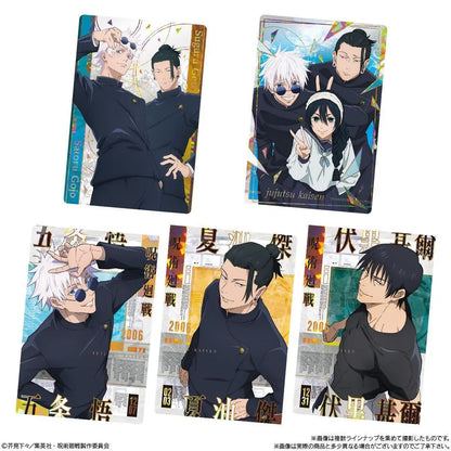 Jujutsu Kaisen Card Gojo Satoru Fushiguro Megumi Itadori Yuji Warlock Japanese Anime Character Games Collection Card Toy Gift