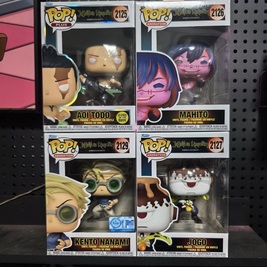 Jujutsu Kaisen Figure - Kento Nanami,Mahito,Jogo,Aoi Todo,Funko Pop Official Genuine Limited Edition Figure,Fans Gift Statue