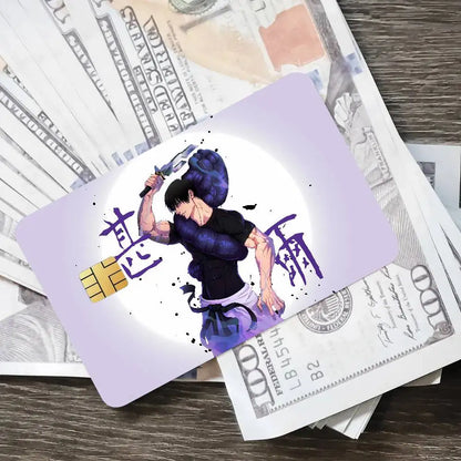 Cool Fashion Anime Popular Hot Top Jujutsu Kaisen Luxury Credit Card Film Debit Protect Bank Bus Card Sticker Skin