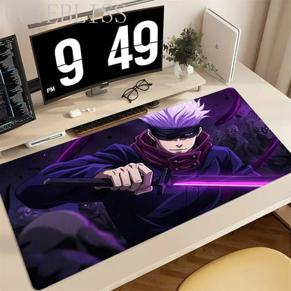 Hot Anime Jujutsu Kaisen Large Mouse Pad Ryomen Sukuna MousePads Computer Gaming Peripheral Accessories Desk Mat XXL 40x90CM
