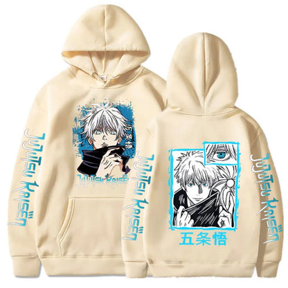 Jujutsu Kaisen print men's casual fashion street hoodie Autumn and winter comfortable and soft hot blood adventure anime - Jujutsu Kaisen Merch - Free Shipping Buy Now