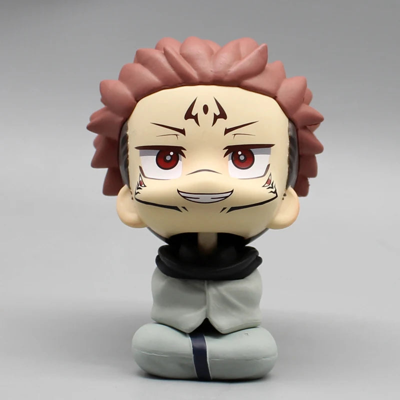 10cm Cartoon Nanami Kento Figure Jujutsu Kaisen Q Figure Ryomen Sukuna Itadori Yuji Figurine Model PVC Collection Cute Doll Gift - Jujutsu Kaisen Merch - Free Shipping Buy Now