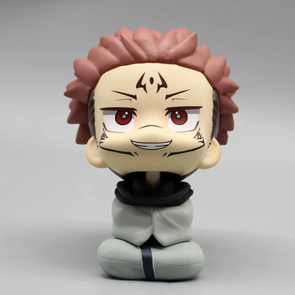 10cm Cartoon Nanami Kento Figure Jujutsu Kaisen Q Figure Ryomen Sukuna Itadori Yuji Figurine Model PVC Collection Cute Doll Gift - Jujutsu Kaisen Merch - Free Shipping Buy Now