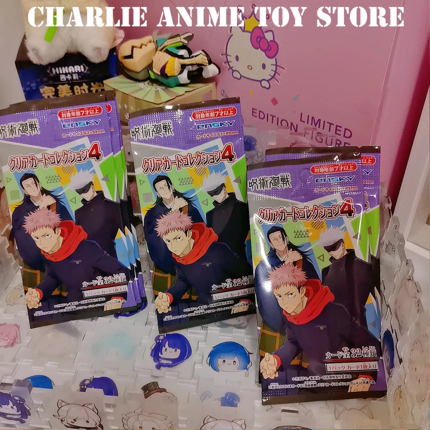 Newest Jujutsu Kaisen Collection Card Japanese Anime Figure Card Cosplay Bookmark Stickers Pendant Toys Fans Gift