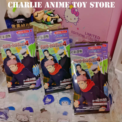 Newest Jujutsu Kaisen Collection Card Japanese Anime Figure Card Cosplay Bookmark Stickers Pendant Toys Fans Gift