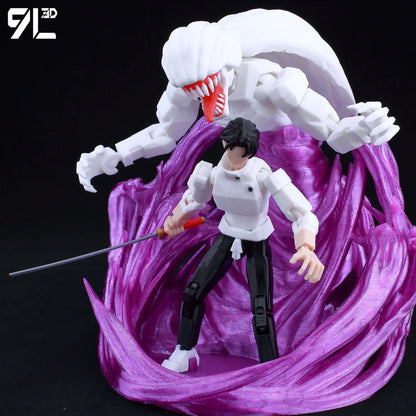9L3D Printed Anime Naruto Jujutsu Kaisen One Piece Characters Lucky13 Dummy Action Figures Multi-Jointed T13 Mannequin Toys - Jujutsu Kaisen Merch - Free Shipping Buy Now