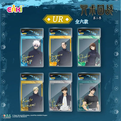 In-stock New Jujutsu Kaisen Card Polaroid Acrylic Photo Card Gojo Satoru Geto Fushiguro Shinobu Anime Collection Card Toy Gift