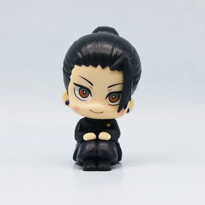 Jujutsu Kaisen Anime Figure Kawaii Geto Suguru PVC Model Fushiguro Figurine Cute Inumaki Gojo Satoru Okkotsu Yuta Brithday Gift - Jujutsu Kaisen Merch - Free Shipping Buy Now