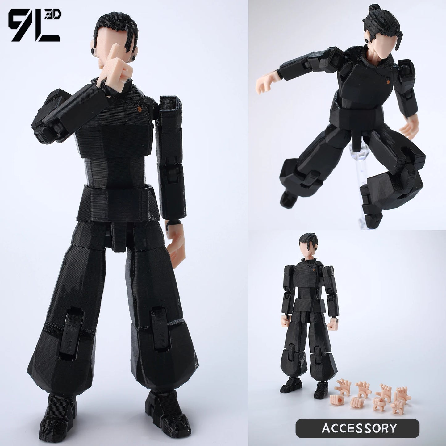 9L3D Printed Anime Jujutsu Kaisen Sukuna Yuji Yuta Satoru Gojo Lucky Dummy 13 Movable Shapeshift Action Figures Mannequin Toys - Jujutsu Kaisen Merch - Free Shipping Buy Now