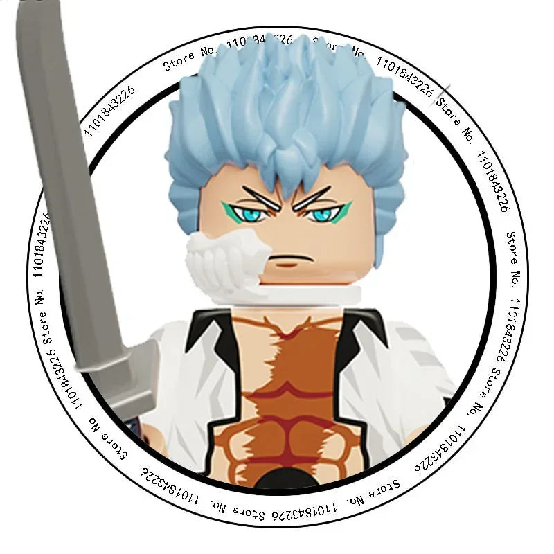 Jujutsu Kaisen Bleach Building Blocks Itadori Yuji Gojo Satoru Ryomen Sukuna Mini Action Figure Accessories Christmas Gifts