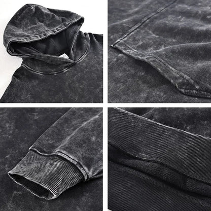 Anime J-Jujutsu Hoodies Vintage Washed Gojo Saturo Hooded Sweatshirts Oversized Manga K-Kaisen Fushiguro Toji CHOSO Hoodie Men - Jujutsu Kaisen Merch - Free Shipping Buy Now