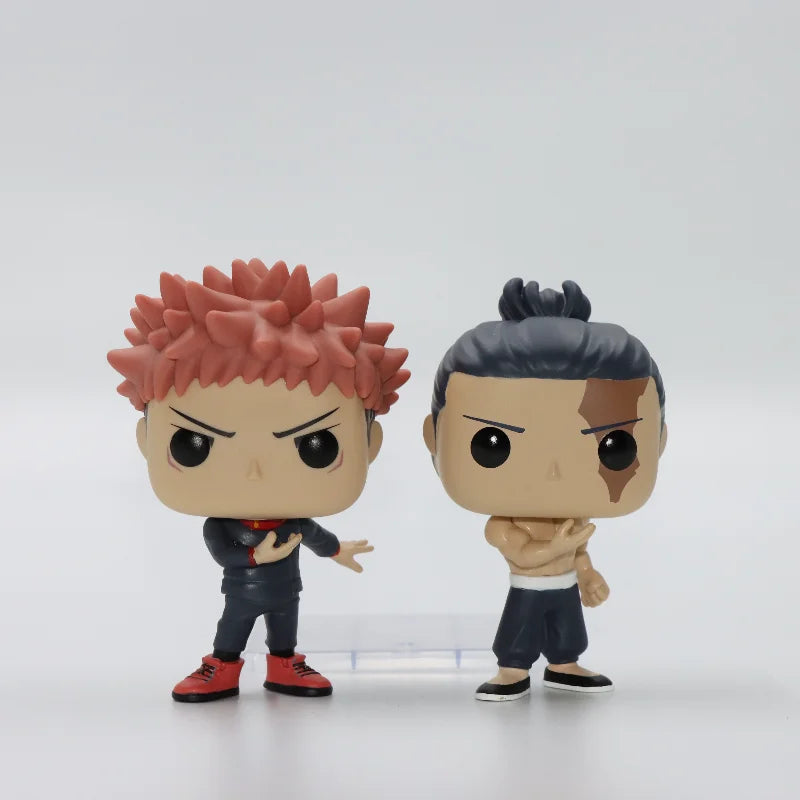 Original Funko Pop Jujutsu Kaisen Anime Figure Yuji Itadori & Aoi Todd Vinyl Figure Figurine Model Toy Gift for Kids