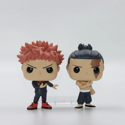 Original Funko Pop Jujutsu Kaisen Anime Figure Yuji Itadori & Aoi Todd Vinyl Figure Figurine Model Toy Gift for Kids