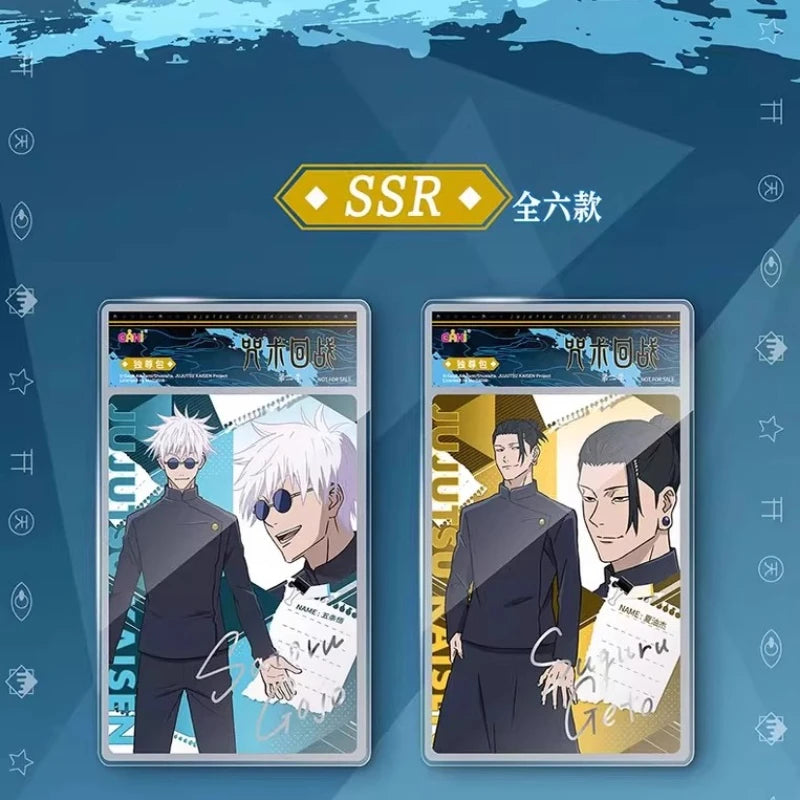 Official Genuine Jujutsu Kaisen Series Polaroid Acrylic Anime Card Character Periphery Collection Toy Card Gift Original Box