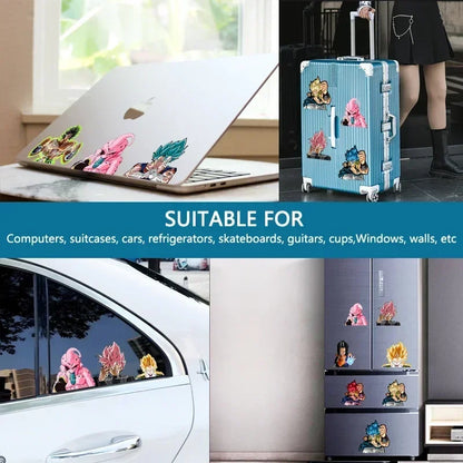 Anime Cartoon Jujutsu Kaisen Satoru Gojo 3D Motion Stickers Car Sticker Notebook Waterproof Decal Toy Motion Sticker Kids Gift