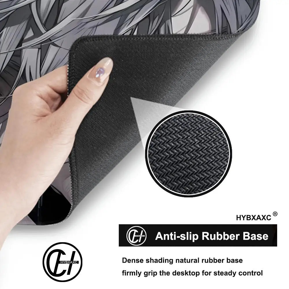 Gojo Satoru Small Gaming Mousepad Anime Jujutsu Kaisen Mouse Pad 500x500 Gamer Company Keyboard Mouse Mats Computer Desk Mat