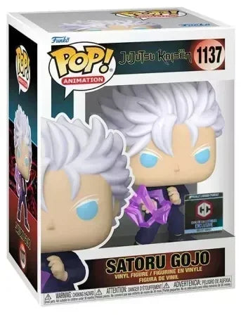 2025 Funko Pop Jujutsu Kaisen SATORU GOJO 1137# Vinyl Figure Action Toys Figures Doll