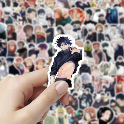 103pcs Various Jujutsu Kaisen Graffiti Stickers Waterproof Diy Decals For Phone Laptop Ipad Water Cup Helmet  Thermos Decor