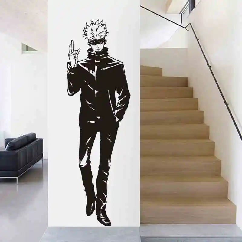 Jujutsu Kaisen Wall Decal Kitashirakawa Vinyl glass Stickers Decal Decor Home Decorative Decoration Anime Car