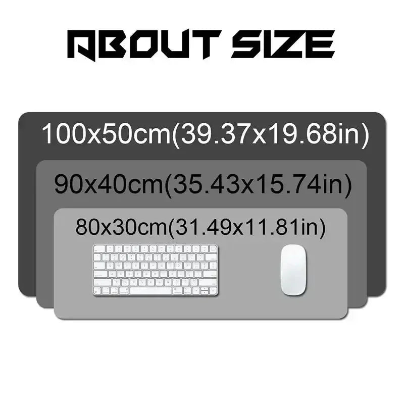 Jujutsu Kaisen Mouse Pad Anime Carpet PC Gamer Computer Black White Keyboard Gaming Accessories Desk Mat Gojo Satoru XL Mousepad