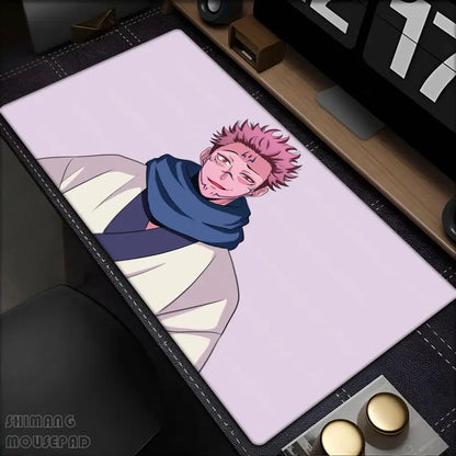 Hot Anime Jujutsu Kaisen Large Mouse Pad Ryomen Sukuna MousePads Computer Gaming Peripheral Accessori