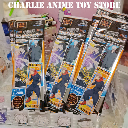 Newest Jujutsu Kaisen Collection Card Japanese Anime Figure Card Cosplay Bookmark Stickers Pendant Toys Fans Gift