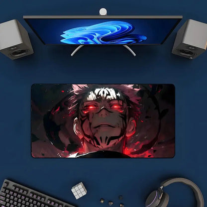 Jujutsu Kaisen Itadori Yuji Mouse Pad Mousepad Large Gaming Mouse Pad LockEdge Thickened Computer Keyboard Table Desk Mat