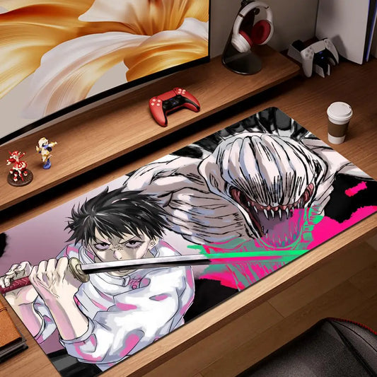 Okkotsu Yuta J-Jujutsu K-Kaisen Mouse Pad Keyboard Mouse stitch Mouse pad,Desk Mats,Gaming Accessories,PC Parts XXL90x40cm
