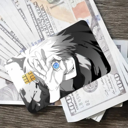 Cool Fashion Anime Popular Hot Top Jujutsu Kaisen Luxury Credit Card Film Debit Protect Bank Bus Card Sticker Skin
