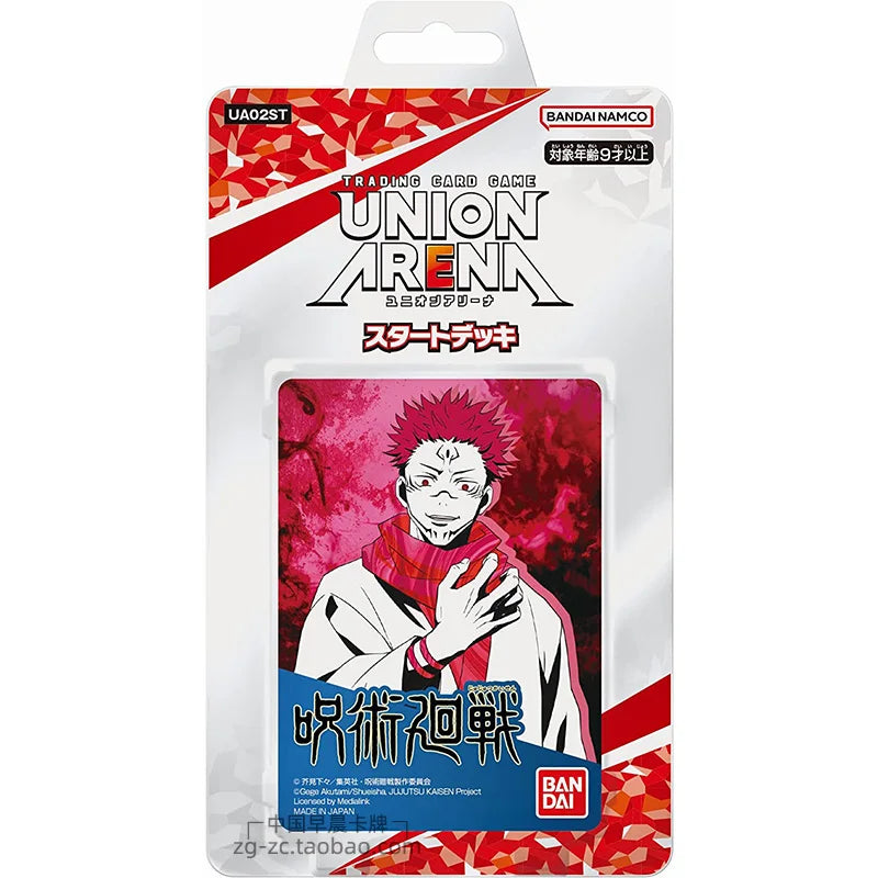 New Genuine Jujutsu Kaisen Anime Bandai Ua Union Arena Top Battle Trading Union Arena Card Game Collection Card Toys Gifts