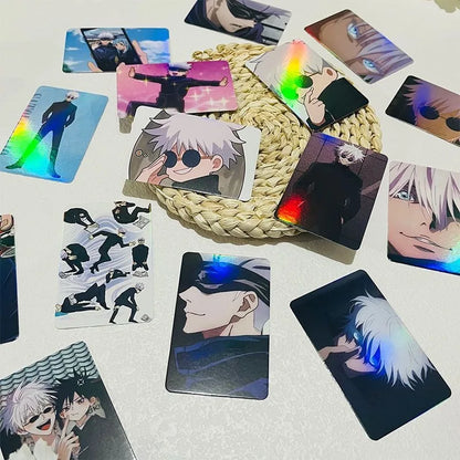 Jujutsu Kaisen Gojo Satoru Laser Lomo Cards Anime Collectible Photocard Gifts Hologram card anime lomo card