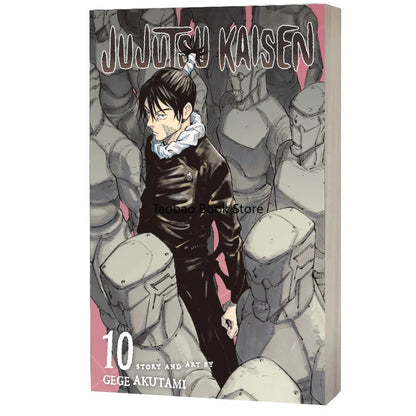Comic Book 10 Volume Jujutsu Kaisen Japan Youth Teens Fantasy Science Mystery Suspense Manga Comic English Book