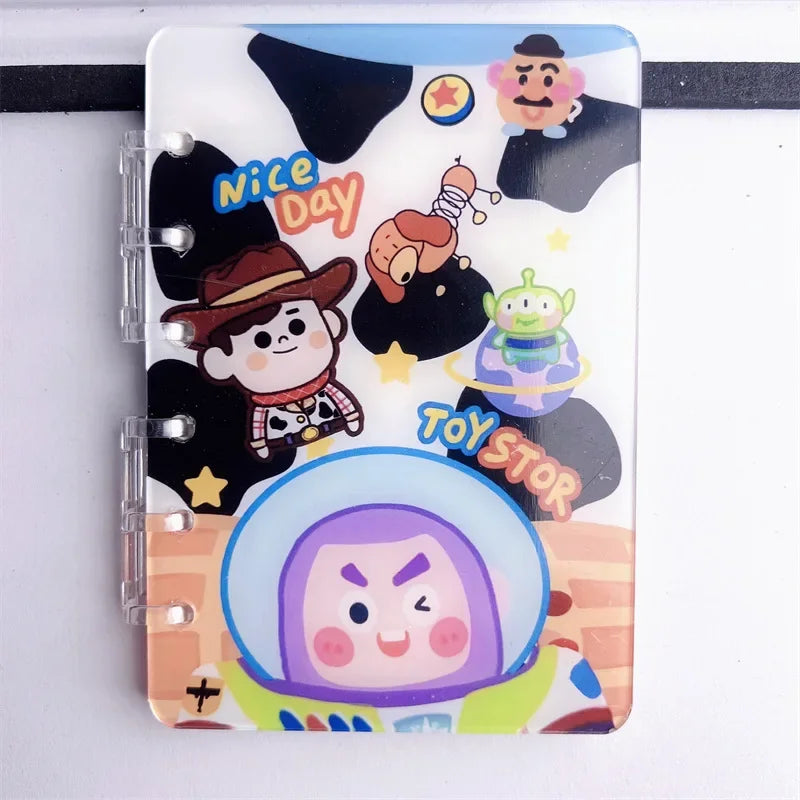 Popular Anime Cartoon Acrylic Book Bandai Notebook Exquisite Loose-leaf Book Jujutsu Kaisen Genshin Impact Attack on Titan A7 A5
