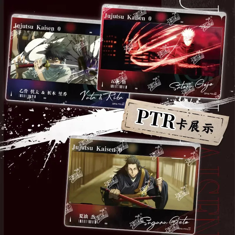 Kayou Jujutsu Kaisen Series Collectible Cards Whole Box Gojo Satoru Figures Anime Collection Badges Trendy Toy For Fans Gift
