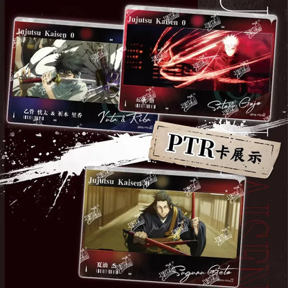 Kayou Jujutsu Kaisen Series Collectible Cards Whole Box Gojo Satoru Figures Anime Collection Badges Trendy Toy For Fans Gift