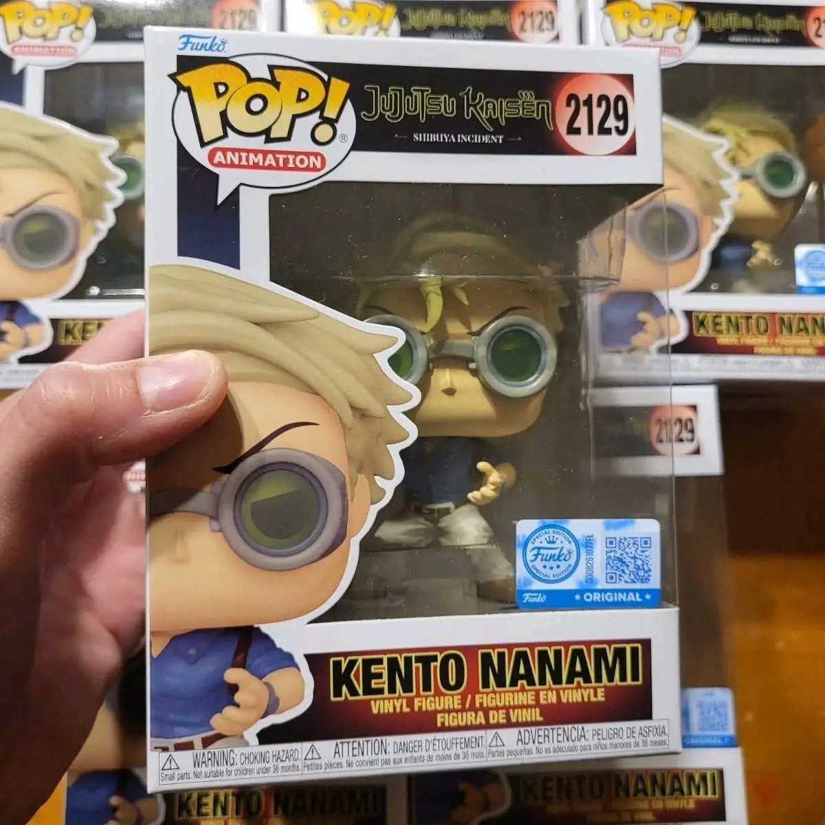 Jujutsu Kaisen Figure - Kento Nanami,Mahito,Jogo,Aoi Todo,Funko Pop Official Genuine Limited Edition Figure,Fans Gift Statue