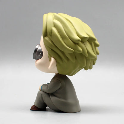11cm Jujutsu Kaisen Gk Look Up Nanami Kento Anime Figure Q-Version Sitting =Statue Desktop Decoration Model Children'S Toy Gifts - Jujutsu Kaisen Merch - Free Shipping Buy Now